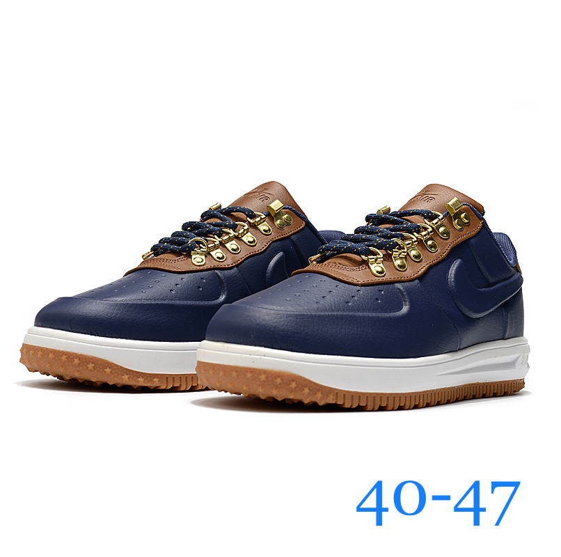 2020 Nike Air Force III Low Blue Brown White Shoes - Click Image to Close